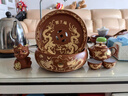 瓷牌茗茶具 十二生肖紫砂茶寵擺件瓷牌茗簡(jiǎn)約個(gè)性迷你可養(yǎng)萌系茶玩擺件 《蛇》十二生肖紫砂茶寵-紅泥 曬單實(shí)拍圖