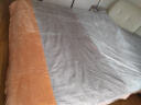 京东京造 220g牛奶绒冬季A类床品四件套 INS风设计 1.8米床 暮霞 实拍图