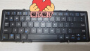 航世（BOW）HB066 可折叠无线蓝牙键盘 ipad平板手机电脑通用办公小键盘 标准版 黑色 实拍图