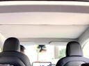 卡斐樂(lè )（Cafele）【全景天窗原裝】適配特斯拉modely/3遮陽(yáng)簾汽車(chē)隔熱板tesla車(chē)頂 ModelY天窗+尾擋+遮陽(yáng)傘【原車(chē)色雙層冰幕】 曬單實(shí)拍圖