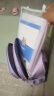 次元里库洛书包米女生小学生一二三四五六年级大容量背包女孩护脊双肩包 库luo米紫色大号+22件套 晒单实拍图