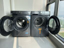 小天鹅（LittleSwan）洗烘套装 10KG滚筒洗衣机+热泵烘干机 超薄全嵌 蓝氧【小蓝鲸MAX全变频】TG100V88PLUS+88PLUSMAX 实拍图