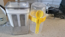 乐扣乐扣（LOCK&LOCK） TOGO系列 健康轻食沙拉餐盒塑料密封防漏微波炉可用分隔保鲜盒 LLS222LJD-黄色-870ml 实拍图