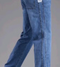 真维斯（Jeanswest）牛仔裤男夏季薄款直筒宽松休闲长裤男弹力高端百搭阔腿裤子男 蓝色 33码(2尺6) 实拍图