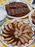 嘉之派潮汕獅頭鵝鹵鵝頭鵝肝鵝掌鵝翅鵝肉鹵味熟食特產新鮮現(xiàn)鹵加熱即食 獅頭鵝粉肝【300g】 切好 曬單實拍圖