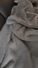 京东京造羊羔绒毯 900g超柔毛毯盖毯宿舍办公室午睡毯子 灰色 150x200cm 实拍图