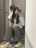 Jeep吉普新款溯溪鞋女夏季潮流百搭情侶款外出旅行沙灘踩屎感透氣拖鞋 卡其-戶外野營 38-39 曬單實拍圖