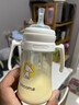 可可萌奶嘴奶瓶吸管配件咕嚕保溫吸管杯直飲吸嘴重力球硅膠吸管一歲以上 （透明吸嘴+焦糖色）1盒共2只 曬單實(shí)拍圖