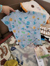 贏(yíng)一貝嬰兒衣服休閑短袖T恤夏裝男童1-3歲幼兒女寶寶兒童小童上衣 曬單實(shí)拍圖