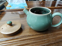 龍泉青瓷中式純手工創(chuàng)意跳叨茶壺陶瓷過(guò)濾壺家用會(huì)客功夫茶具泡茶壺 跳叨聞香壺-禮盒裝 曬單實(shí)拍圖