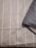雅鹿·自由自在 全棉四件套 纯棉床上用品加厚双人床上套件4件套被套200*230cm床单枕套1.5/1.8米床流彩灰 实拍图