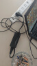 毕亚兹 笔记本电源线 三孔梅花尾电脑适配器充电器线 通用华硕惠普戴尔三星宏基笔记本 黑0.5米 实拍图
