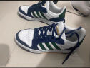 adidas阿迪达斯官方ENTRAP男子休闲运动板鞋少年感复古篮球鞋 白色/绿色/蓝色 42 实拍图