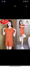 貓人冰絲睡衣女夏季2025新款胖mm大碼時(shí)尚短袖短褲寬松休閑家居服套裝 橘色 2XL【建議125-140斤】 曬單實(shí)拍圖