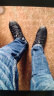 萨洛蒙（Salomon）男款 户外运动舒适透气防水减震防护徒步鞋 X BRAZE GTX 黑色 471804 8 (42) 实拍图
