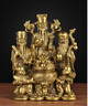全銅福祿壽三星擺件招財聚寶盆福祿壽星神像站立三星高照擺設老人長(cháng)輩祝壽過(guò)壽禮物 8.8寸三仙聚寶盆 長(cháng)s 曬單實(shí)拍圖