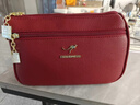 袋鼠卡拉送媽媽母親禮物中年女士小包包女包真皮包2026新款軟皮婆婆斜挎包 紅色（禮盒+手包卡包+雙肩帶） 小包 曬單實(shí)拍圖