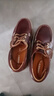 添柏嵐（Timberland）官方女鞋新款三眼船鞋厚底增高|A2QDM A2QDMW/酒紅色 37 曬單實(shí)拍圖
