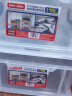 JEKO&JEKO特耐斯直角收纳箱透明玩具衣服储物箱零食整理箱收纳盒18L 4只装 实拍图