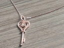 九戰久勝靈動(dòng)鉆石鑰匙項鏈2025年新款輕奢小眾鎖骨鏈吊墜送女友520禮物 靈動(dòng)鉆石鑰匙項鏈禮盒 曬單實(shí)拍圖