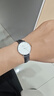 丹尼爾惠靈頓（DanielWellington）dw手表女 簡(jiǎn)約摩登輕奢歐美腕表石英女士手表 七夕禮物送女友 28MM 銀色邊白盤DW00100242 曬單實(shí)拍圖