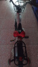 永久（FOREVER）儿童自行车男女款小孩单车可折叠脚踏车4-6-8-10岁辅助轮18寸红色 实拍图