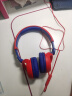 JBL JR310 头戴式儿童益智耳机 低分贝线控带麦克风沉浸式学生学习网课耳机 培养专注力 红色 实拍图
