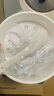 艾美特艾美特AIRMATE柴火飯電飯煲3L家用3-4人多功能鍋老火湯鍋蒸蛋糕鍋嬰兒粥鍋智能預約電飯鍋不粘鍋內 奶白 3L 曬單實(shí)拍圖