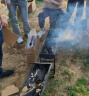 尚烤佳（Suncojia） 10斤 烧烤碳 竹炭 木炭 无烟烧烤炭 条形空心机制木炭 烧烤燃料 实拍图