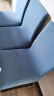 青苇椅套全包坐垫套带靠背弹力餐桌椅子套罩通用款蓝色1个装 实拍图