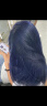忆丝芸染发剂植物潮色染发膏纯遮盖白发非泡泡染头发剂男女士 蓝黑色（ A-1） 实拍图