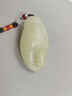 傳印人天然玉石《手中有錢》螃蟹鉗手把件家居擺件飾品把玩桌面裝飾禮品 青玉蟹鉗 曬單實拍圖