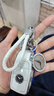 紳創(chuàng  )奔馳E300L鑰匙套gle260/a200l車(chē)鑰匙包殼扣女c260L/C級S級E級gla A款【時(shí)尚白】鑲鉆車(chē)標+鑲鉆皮繩 曬單實(shí)拍圖