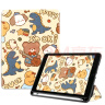zoyu iPad保护套带笔槽10.2英寸2021款第9代适用苹果2020平板电脑第8代7三折保护壳 派可爱熊【配钢化膜】 iPad10.2英寸 实拍图