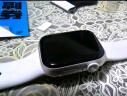 闪魔适用苹果手表膜apple iwatch S9保护膜ultra钢化膜全屏S8/7/6/5/4se膜 S9/8/7【41mm】2片*曲面全屏软膜 实拍图