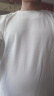 百叶辰白小t品牌新疆棉男女短袖T恤夏季百搭圆领小白t短袖白色小T打底衫 （两件装）白色+白色【三防款】 3XL160-180斤 实拍图