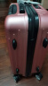 梵地亚行李箱男小型拉杆箱女旅行箱可登机箱包密码箱皮箱子20英寸玫瑰金 实拍图