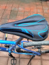 自行车坐垫套加厚超软舒适山地车座套硅胶公路单车通用骑行座垫套 升级3D硅胶座套【雨罩】黑蓝 实拍图