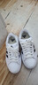 adidas GRAND COURT PLATFORM厚底增高網(wǎng)球板鞋女阿迪達(dá)斯輕運動 白色/黑色 38.5 曬單實拍圖