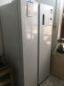 奥马(Homa)530升对开门两门双门家用电冰箱 白色冰箱 一级能效双变频风冷无霜BCD-530WKH/B 月光白 晒单实拍图