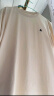 杰克·琼斯（JACK&JONES）男装T恤男夏季万能T恤舒适男士短袖清凉多色上衣纯色水洗不易走形 本白色A06 M 晒单实拍图