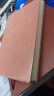 嘉然恒 商务简约笔记本本子B5大号超加厚416页记事本文具学生复习日记本办公日志会议记录本可定制 粉色 实拍图