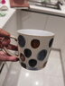 丹碧（Denby）【生日禮物】denby英國陶瓷馬克杯水杯咖啡杯子情侶對杯禮盒裝 手繪棕色圓點(diǎn)馬克杯 曬單實(shí)拍圖
