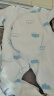 童泰秋冬0-6个月婴儿男女宝宝保暖连体蝴蝶哈衣TS23D165 蓝色 59 实拍图