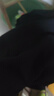 畫章夏天衣服男小領(lǐng)口t恤夏季潮流重磅純色港風百搭寬松內(nèi)搭短袖上衣 黑色 2XL 建議140-160斤 曬單實拍圖