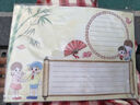 校園手抄報(bào)模板 小學(xué)生半成品套裝線描線稿A4手繪圖用紙繪畫小報(bào)素材模版稿A3一年級(jí)校園畫手抄報(bào)的工具 A4彩色版手抄報(bào) 曬單實(shí)拍圖
