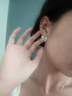 伊燦日韓水鉆蝴蝶結耳釘女小眾設計感耳環(huán)2025年新款爆款氣質(zhì)高級耳飾 蝴蝶結耳釘 曬單實(shí)拍圖
