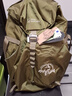 牧高笛 背包戶外旅行徒步登山包多功能可擴容大容量防水雙肩背包馳影 橄欖油綠-28L 曬單實拍圖