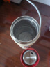 苏泊尔（SUPOR）电水壶 烧水杯便携式家用旅行电热杯 316不锈钢 旅行冲奶办公室养生 SW-03T01E 摩登红 实拍图