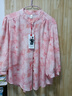 啄木鳥(niǎo)雪紡襯衫女2025夏季新款時(shí)尚花色上衣寬松遮肚子顯瘦百搭小衫 粉色 XL 【建議115-125斤】 曬單實(shí)拍圖